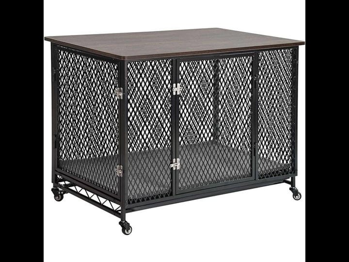 aivituvin-dog-crate-furniture-side-end-table-with-tray-cushion-and-casters-air79-1