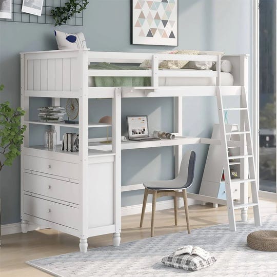 twin-loft-bed-with-desk-and-storage-drawers-wood-high-loft-beds-frame-kids-boys-girls-teens-white-1