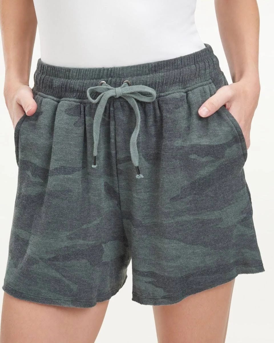 Comfortable Camo Shorts for Women - Perfect for Outdoor Adventures | Image