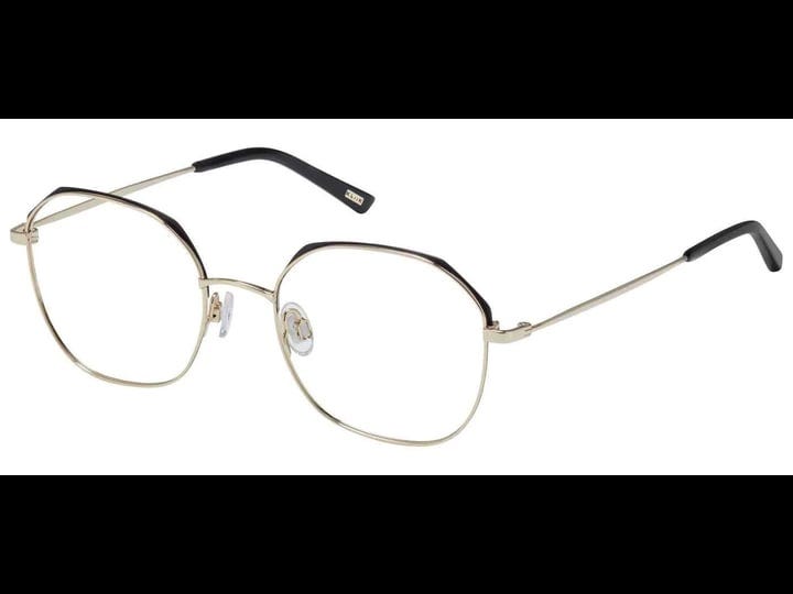 kliik-denmark-k-678-titanium-ladies-eyeglasses-s200-black-gold-1