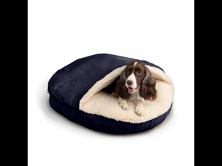 snoozer-small-cozy-cave-dog-bed-navy-1