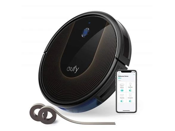 Eufy RoboVac 30C: Super-Thin Vacuum with Wi-Fi Connectivity and 1500Pa Suction for Effortless Cleaning | Image