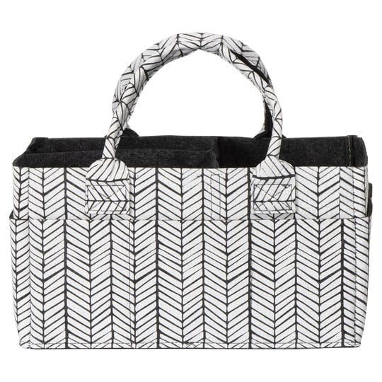 sammy-lou-herringbone-felt-storage-caddy-1