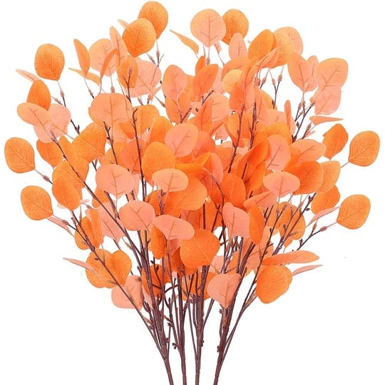 artificial-orange-fake-fall-flowers-for-home-wedding-floral-white-1