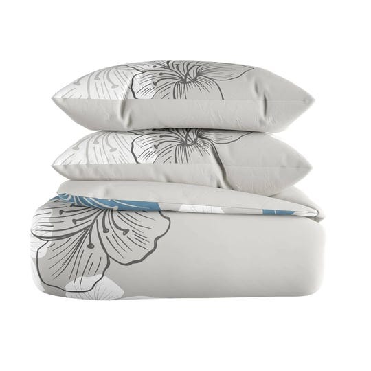 full-queen-3pc-enchanted-floral-comforter-sham-set-1