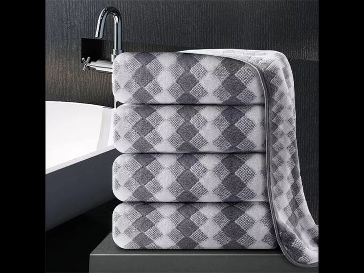 maggea-bath-towel-set-gray-4pack-35x70-towel600gsm-ultra-soft-microfibers-bathroom-towel-set-extra-l-1