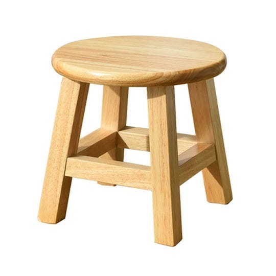 xdstool-solid-wood-stool-10-inch-wooden-stool-for-kids-small-short-stool-shoe-changing-step-stool-ro-1