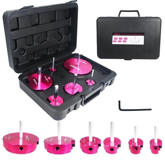zhenx-04529-for-pprk6-plastic-pipe-fitting-reamer-kit-6-pc-pvc-fitting-socket-saver-kit-includes-3-4-1