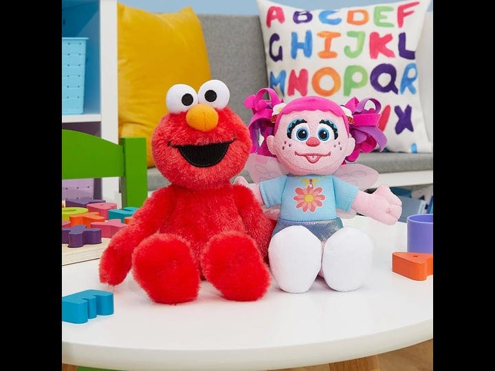 sesame-street-friends-elmo-and-abby-cadabby-8-inch-2-piece-sustainable-plush-stuffed-animals-set-1