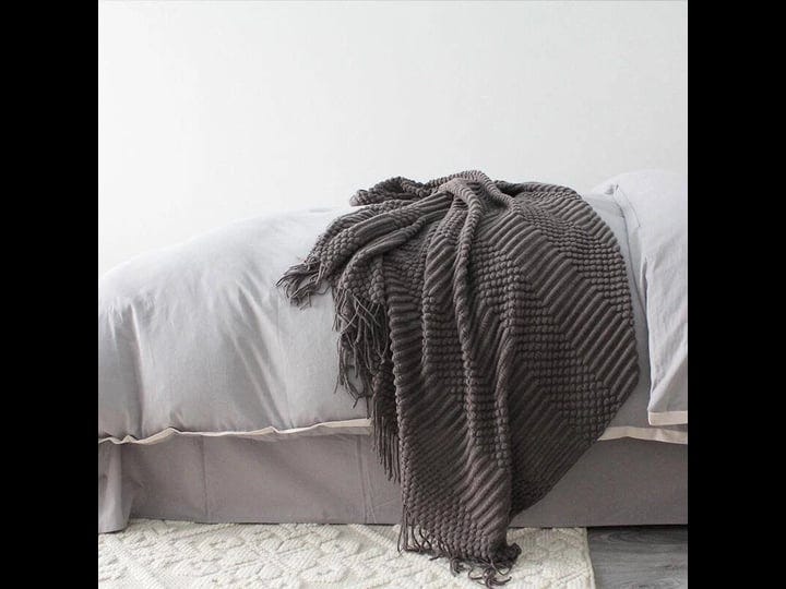 lofaris-grey-woven-chenille-versatile-throw-blanket-for-sofa-bed-lightweight-cotton-blanket-beautifu-1