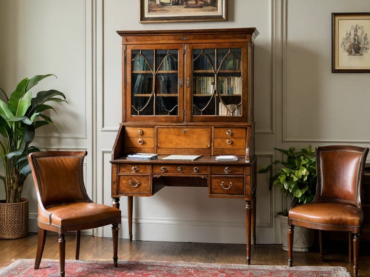 Secretary-Desk-With-Hutch-4