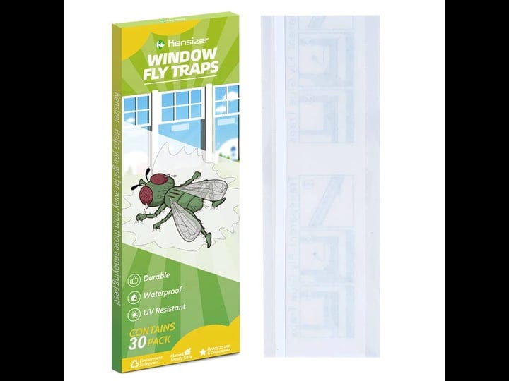 kensizer-30-pack-window-fly-traps-for-indoors-paper-sticky-strips-house-fly-catcher-clear-trap-for-h-1