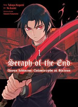 Seraph of the End: Guren Ichinose: Catastrophe at Sixteen (manga) 1 | Cover Image