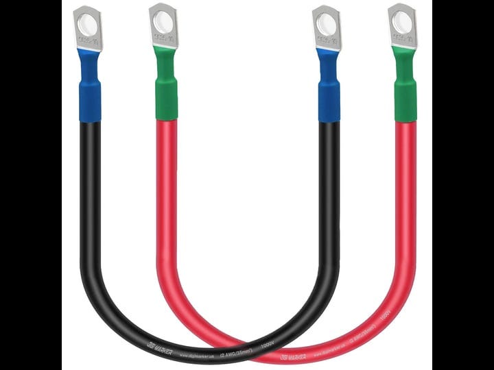 2-awg-battery-cables-12-inch-car-battery-inverter-cable-set-with-3-8-lugs-and-terminals-copper-cable-1