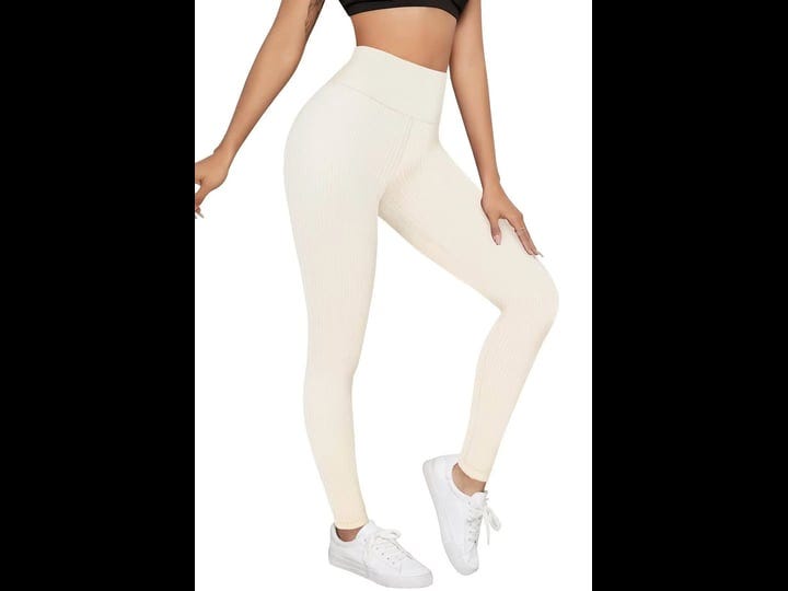 hybrid-company-high-waisted-legging-white-xs-1