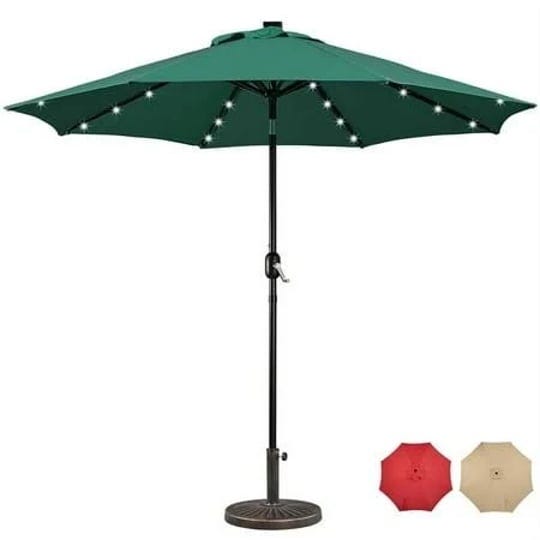 topeakmart-9ft-led-patio-market-umbrella-with-32-led-solar-lights-26-5lb-18-patio-umbrella-base-dark-1