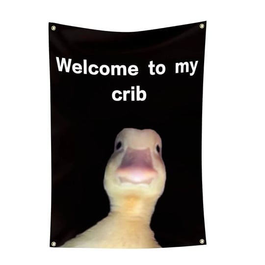 clrieos-welcome-to-my-crib-flag-2x3-feet-funny-flags-for-room-durable-man-cave-wall-flag-with-brass--1