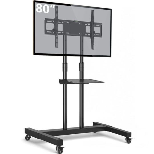 tavr-mobile-tv-stand-rolling-tv-cart-floor-stand-with-mount-on-lockable-wheels-1
