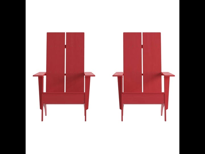 flash-furniture-set-of-2-sawyer-commercial-modern-2-slat-back-adirondack-chairs-red-all-weather-poly-1