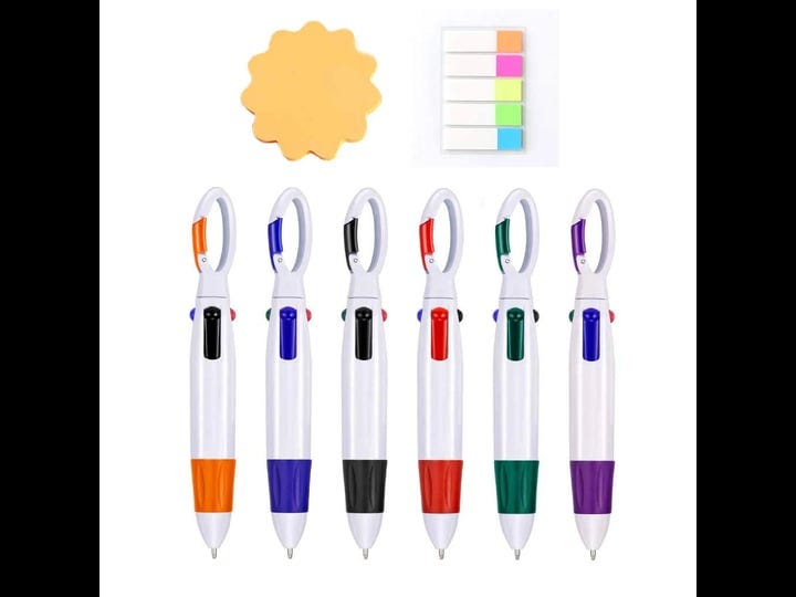 aekan-multicolor-retractable-shuttle-pens-0-7mm-4-color-inkblack-blue-red-green-in-one-ballpoint-pen-1