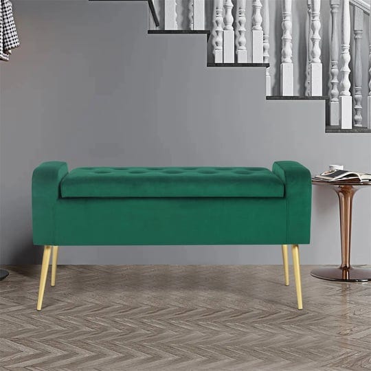 adeco-modern-velvet-storage-ottoman-bench-green-1