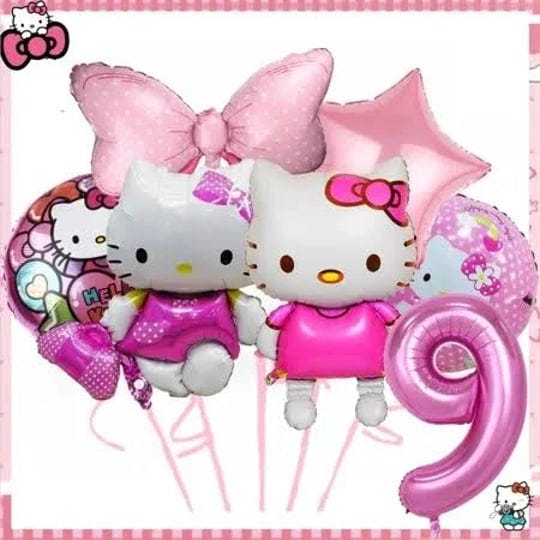 hello-kitty-birthday-party-decoration-cartoon-cat-disposable-tableware-tablecloth-cup-plate-balloons-1