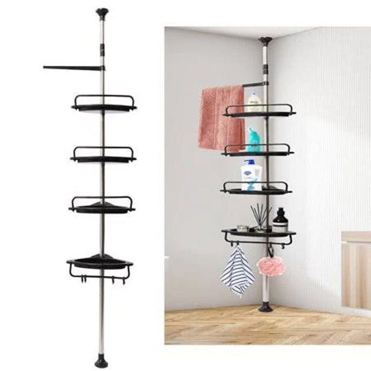 oukaning-4-tier-height-adjustable-shower-shelf-with-4-baskets-and-1-towel-holder-black-size-86-0026--1