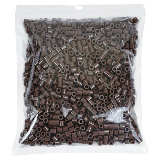 tcthbc-fuse-beads-2000-piece-melty-beads-5mm-iron-beads-compatible-perler-beads-hama-beads-brown-1