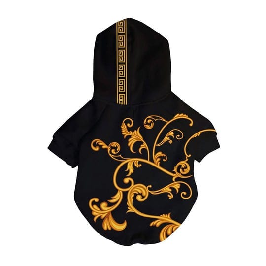 fresh-pawz-baroque-dog-hoodie-in-black-size-xl-polyester-petsmart-1