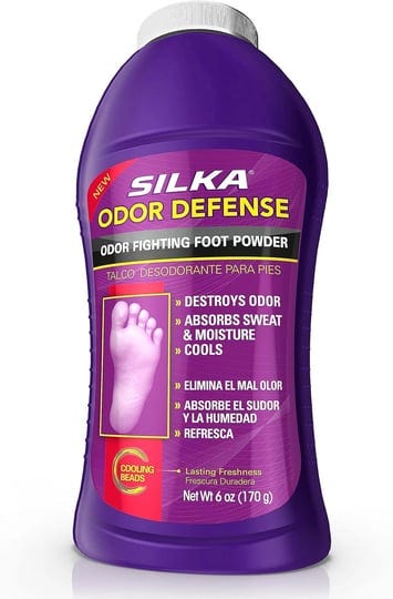 silka-foot-powder-odor-fighting-odor-defense-6-oz-1