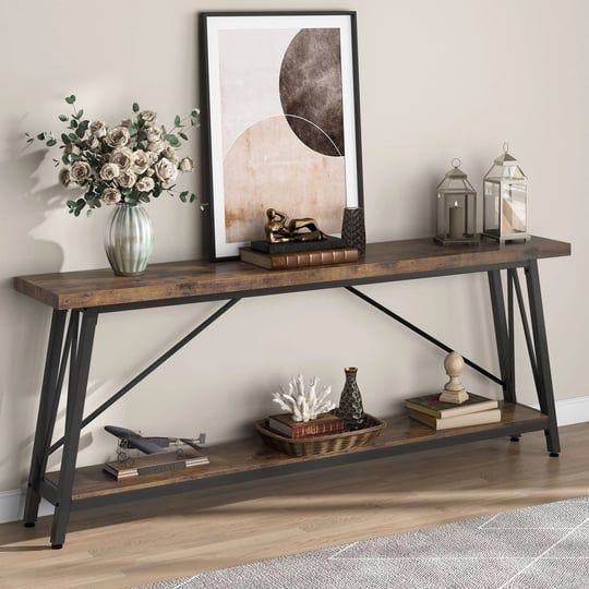 70-9-inches-entry-console-table-long-sofa-table-brown-1