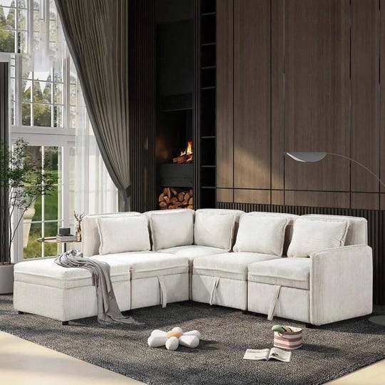 l-shaped-5-seats-sectional-convertible-sofa-with-storage-beige-1