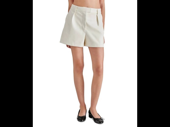 steve-madden-womens-imelda-faux-leather-shorts-ivory-size-xl-1