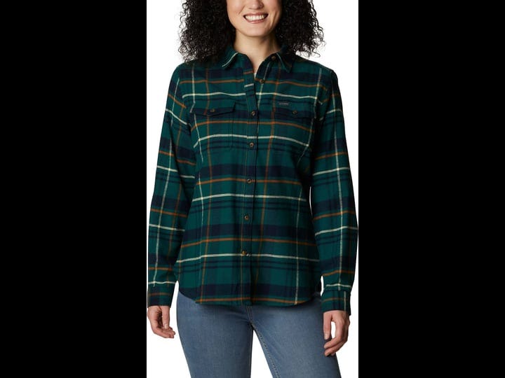 columbia-womens-pine-street-stretch-flannel-shirt-xl-spruce-1