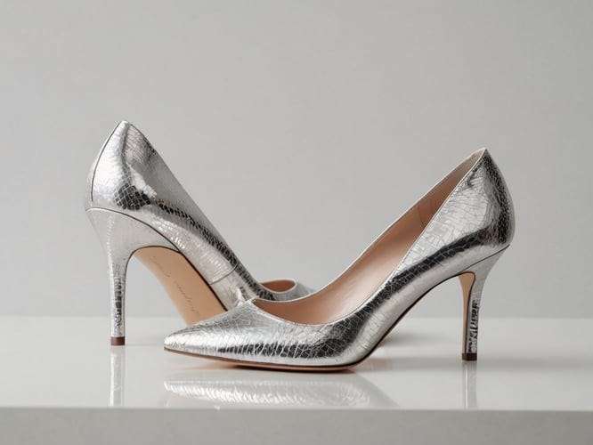 Silver-Mid-Heel-Shoes-1