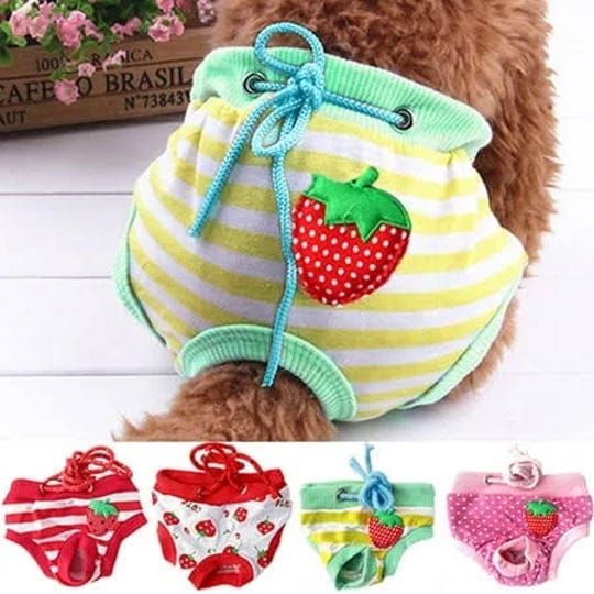 walbest-diaper-dog-sanitary-pantie-with-suspender-strawberry-printed-physiological-shorts-puppy-diap-1
