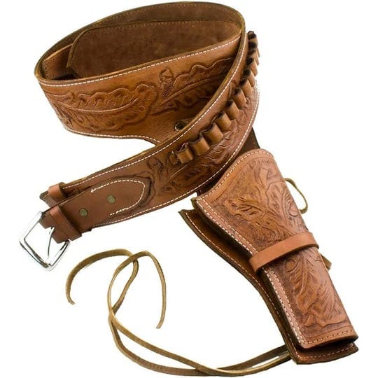 deluxe-tooled-tan-leather-western-holster-large-1