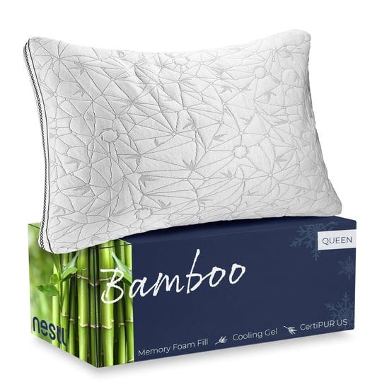 nestl-bedding-gel-infused-bamboo-memory-foam-pillow-queen-1