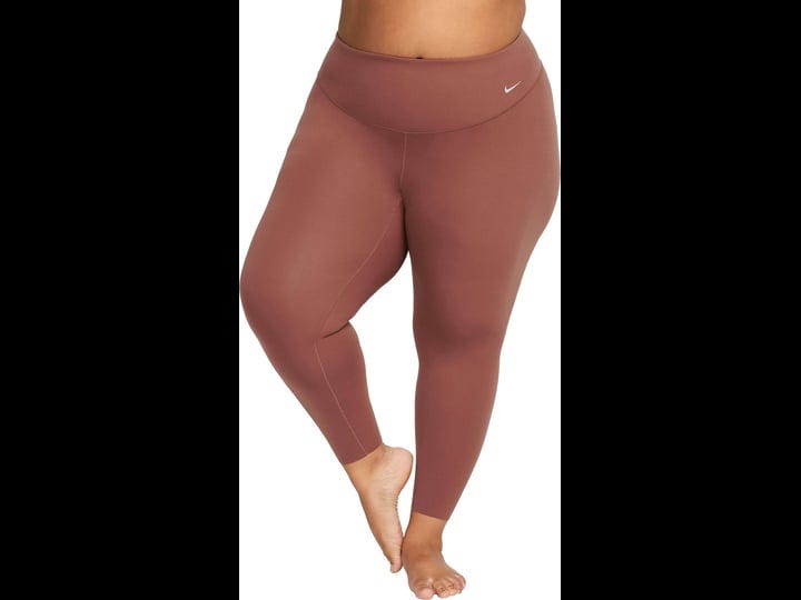 nike-womens-zenvy-gentle-support-high-waisted-7-8-leggings-plus-size-in-brown-size-1x-dv4911-232