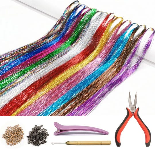 hair-tinsel-kit-with-tools-and-instruction-easy-to-use-12-colors-2400-strands-47-inches-glitter-tins-1