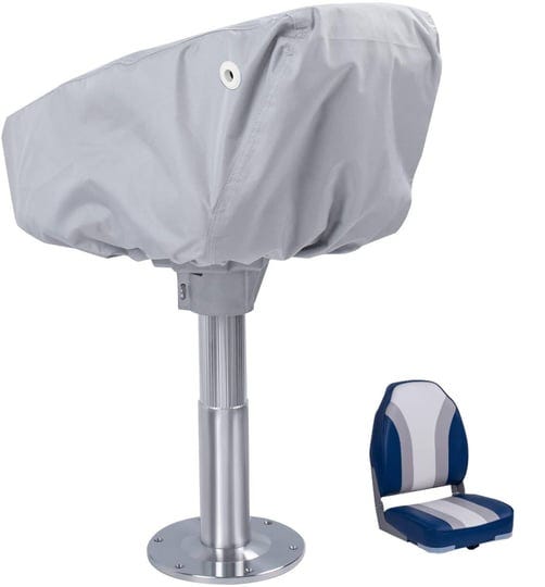 northcaptain-600d-polyester-boat-seat-cover-for-high-back-folding-boat-seat100-waterproof-light-grey-1