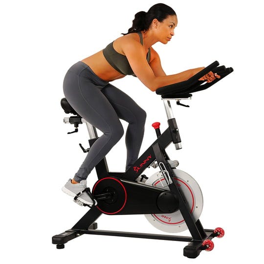 sunny-health-fitness-magnetic-belt-drive-indoor-cycling-bike-1