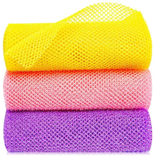 gugull-3-pcs-african-exfoliating-net-sponge-african-bath-sponge-scrubbing-rag-net-african-wash-showe-1