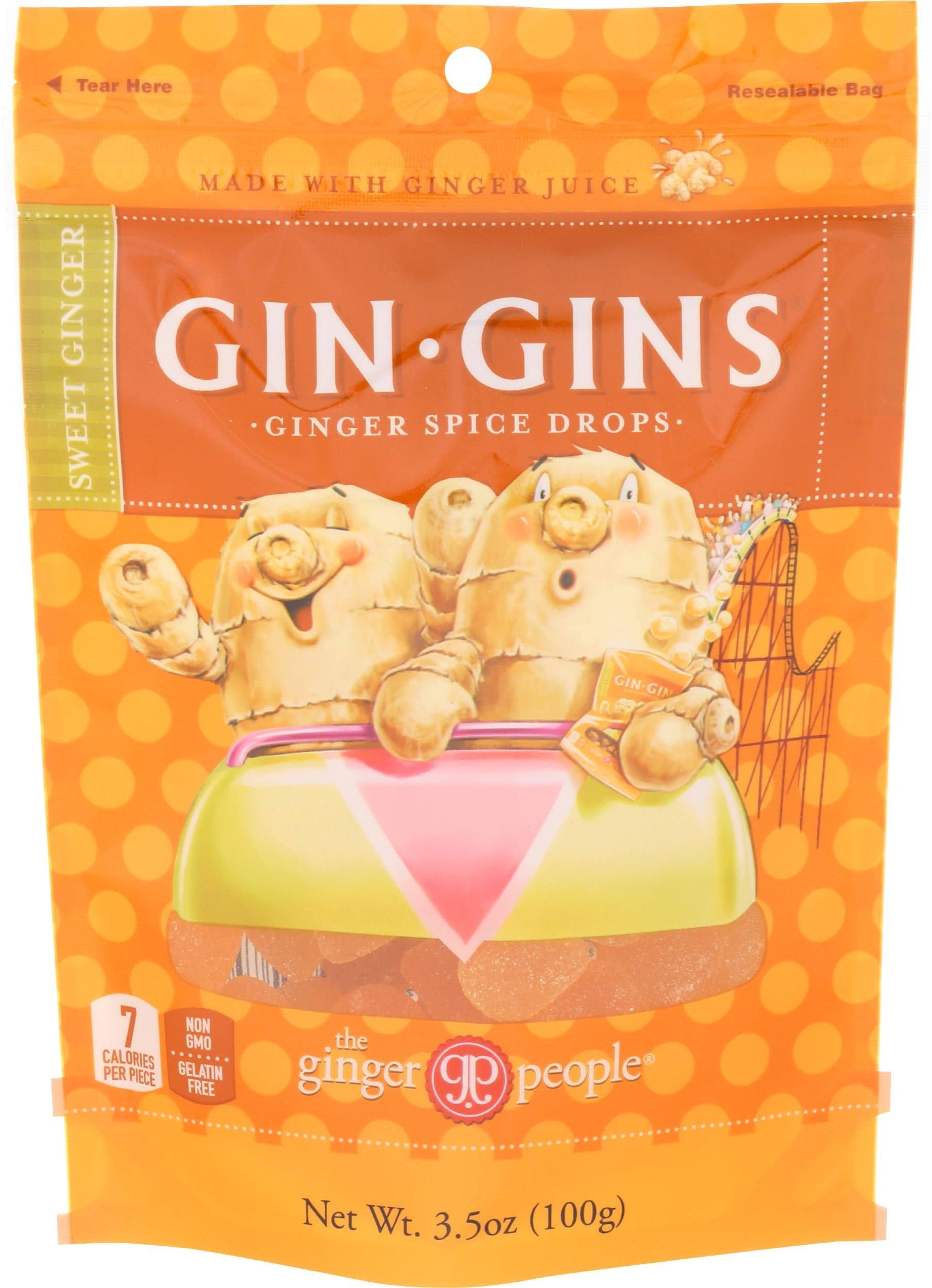 Ginger People Gin Gins Spice Drops - Vegan, Gluten-Free, and Packed with Flavor | Image