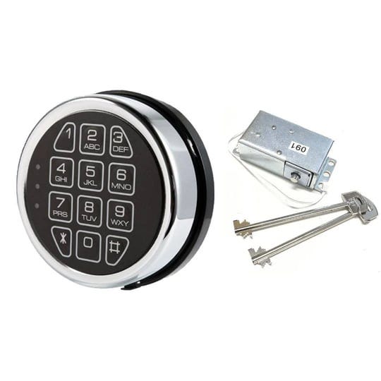 wah-lin-parts-gun-safe-lock-replacement-with-solenoid-lock-2-override-keys-chrome-keypad-diy-safe-el-1