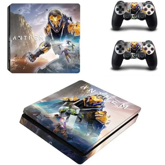 anthem-ps4-slim-skin-sticker-vinyl-for-playstation-4-console-and-controllers-ps4-slim-skin-stickers--1