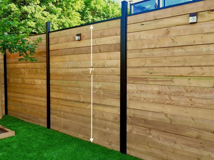 slipfence-7-ft-h-x-1-1-2-in-w-black-aluminum-horizontal-flat-top-privacy-fence-channel-kit-stainless-1