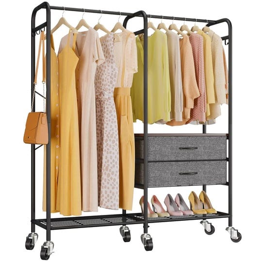 timate-p4-rolling-garment-rack-heavy-duty-clothes-rack-with-drawers-freestanding-clothing-rack-black-1