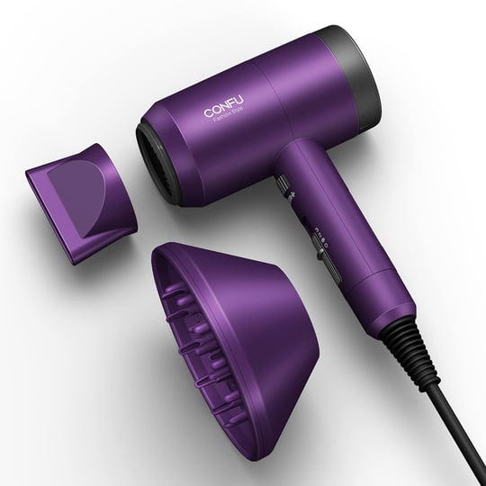ionic-hair-dryer-portable-lightweight-diffuser-hair-dryer-hair-blow-dryer-with-2-attachments-use-for-1