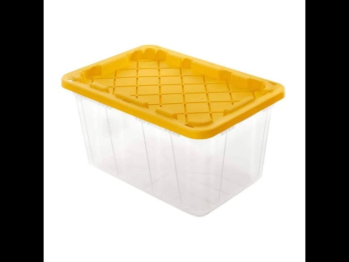 hdx-27-gal-storage-tote-in-clear-with-yellow-lid-1